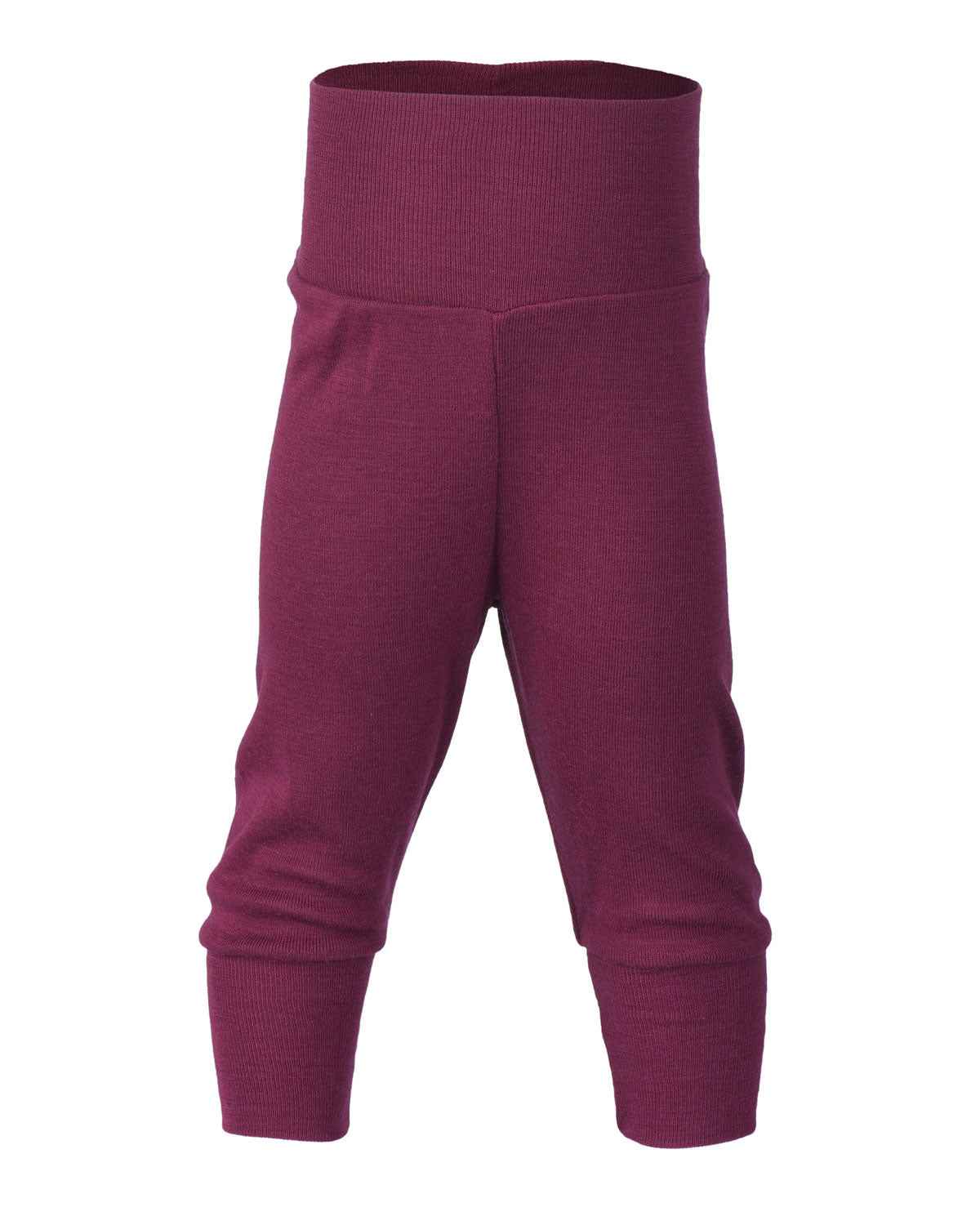 Engel Natur Baby Hose lang mit Nabelbund Wolle Seide