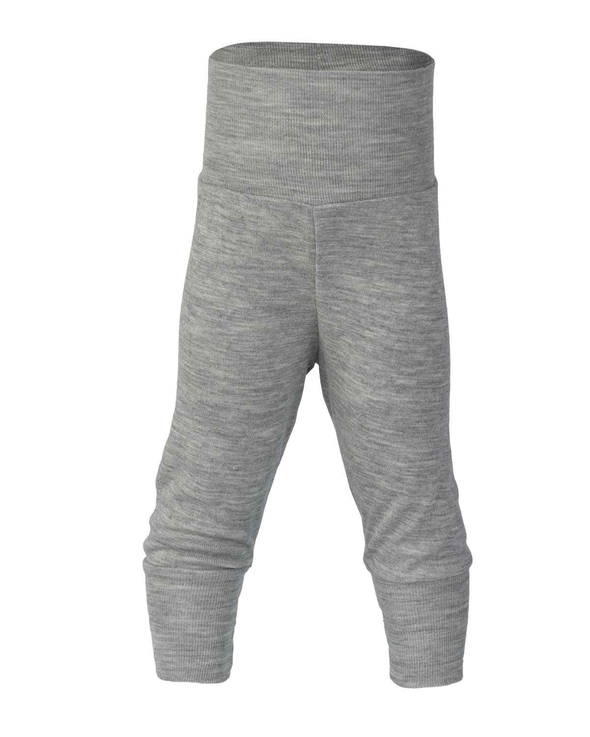 Engel Natur Baby Hose lang mit Nabelbund Wolle Seide