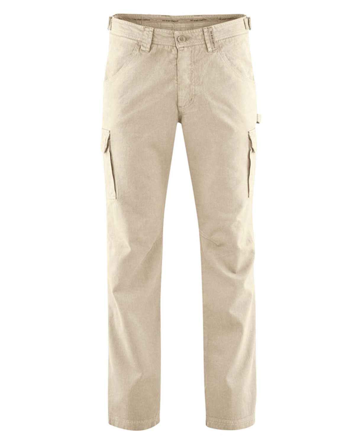 HEMPAGE Herren Cargohose Hanf Bio Baumwolle Field pants