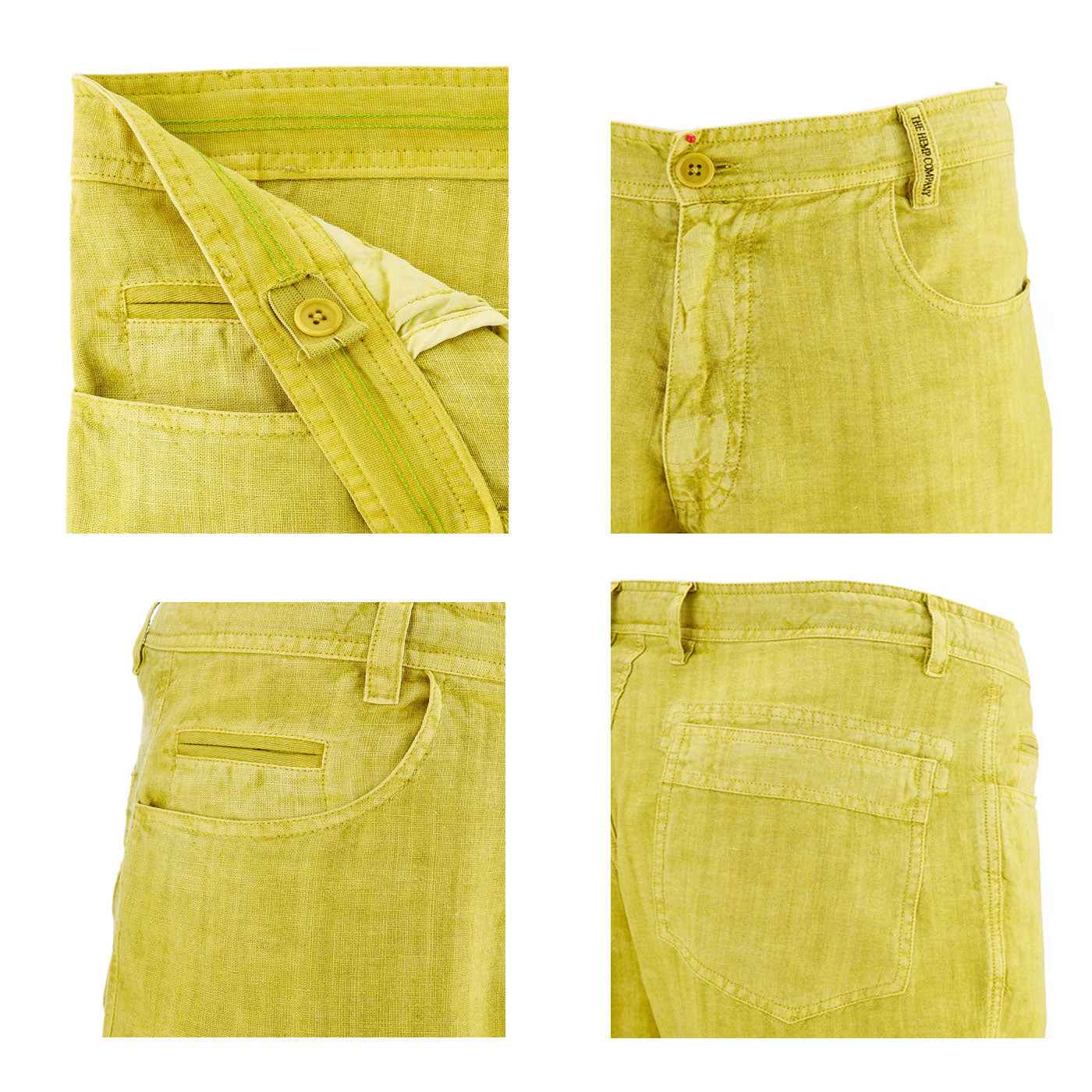 Unisex Sommerhose aus reinem Hanf