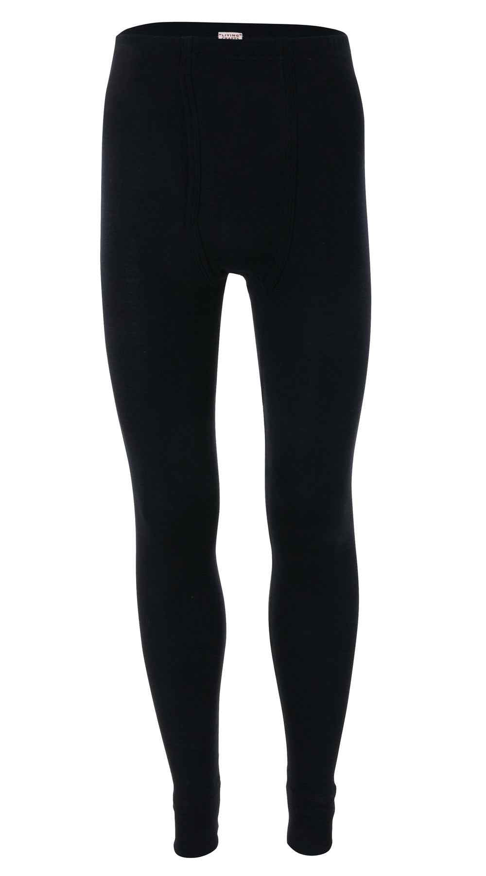 Living Crafts Herren Unterhose Lang Wolle Seide