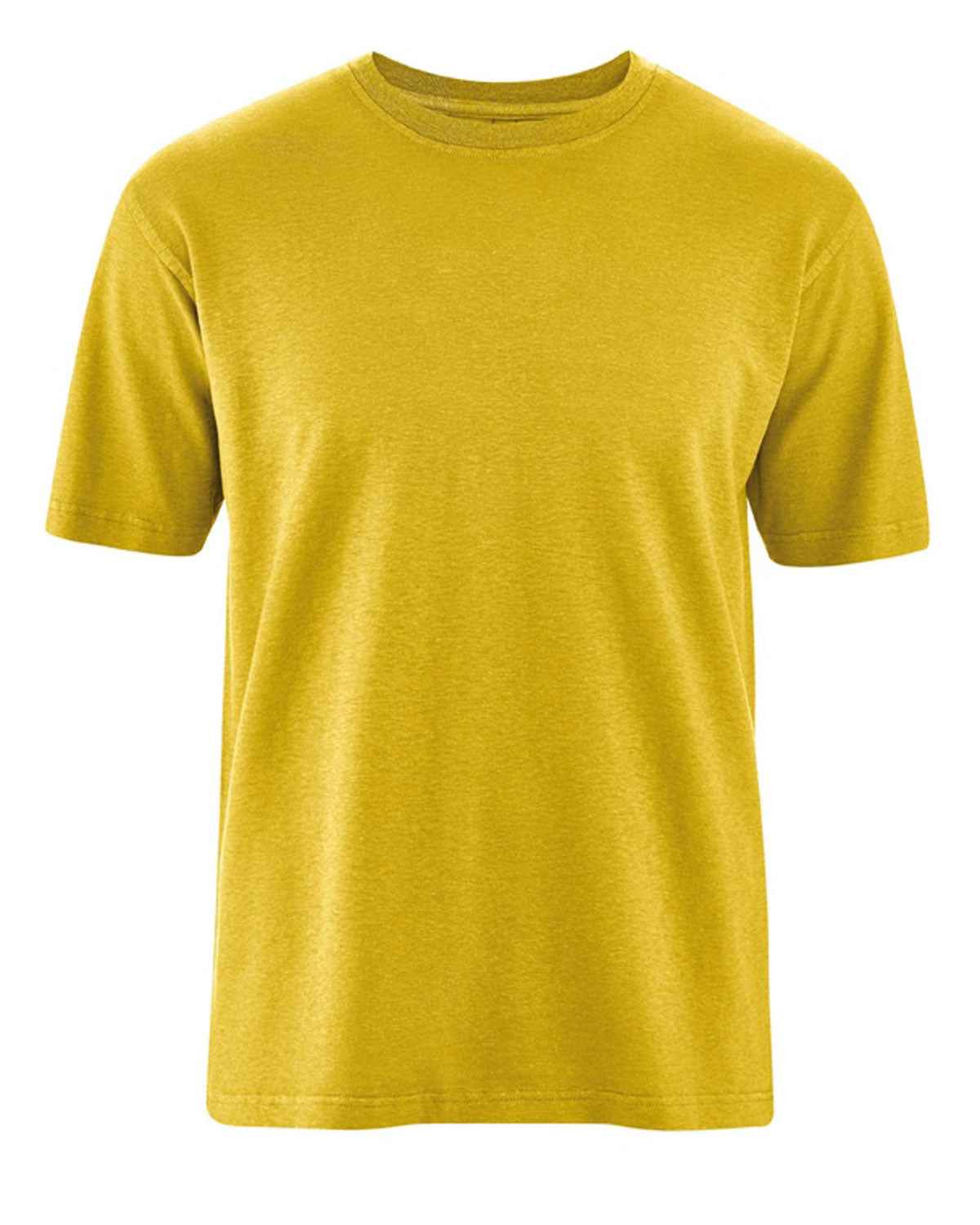 Hempage Herren T-Shirt Basic Hanf Bio Baumwolle