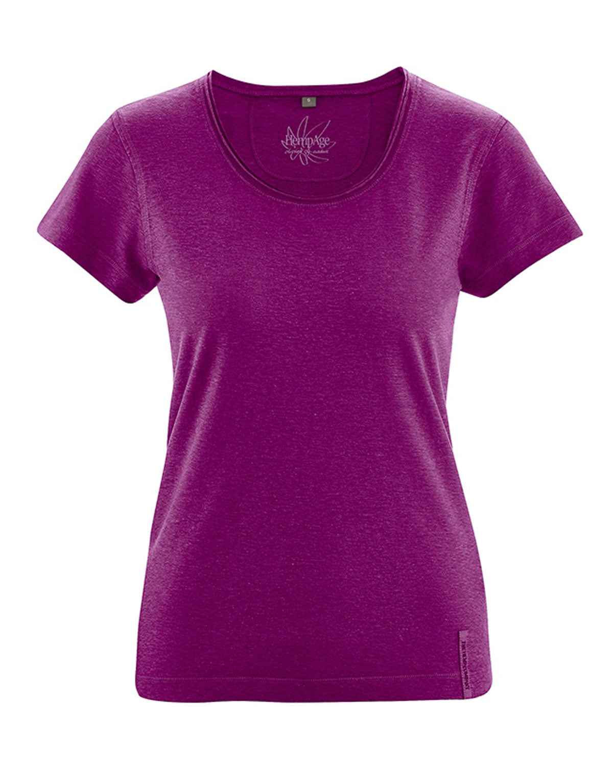HempAge Damen T-Shirt Hanf Bio Baumwolle