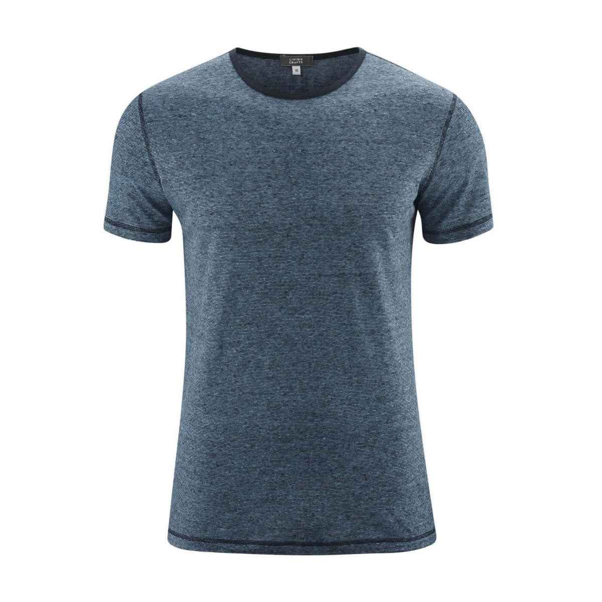 Living Crafts Herren T-Shirt Bio Leinen