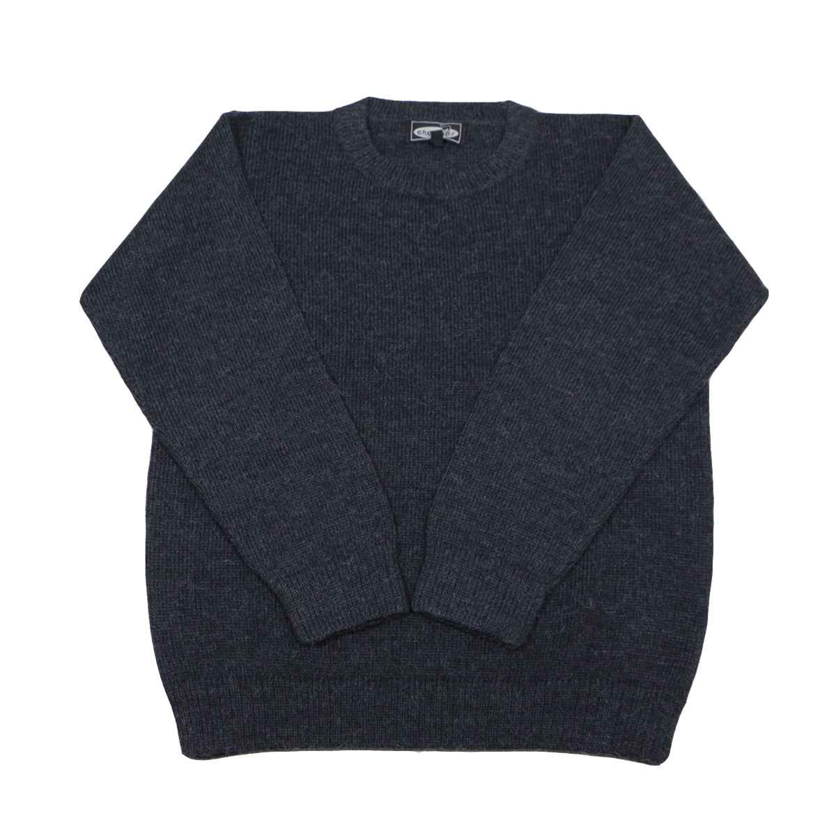 Chompas Rundhals-Pullover Alpaka Wolle