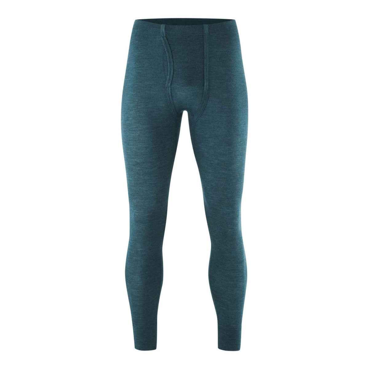 Living Crafts Herren Unterhose Lang Wolle Seide