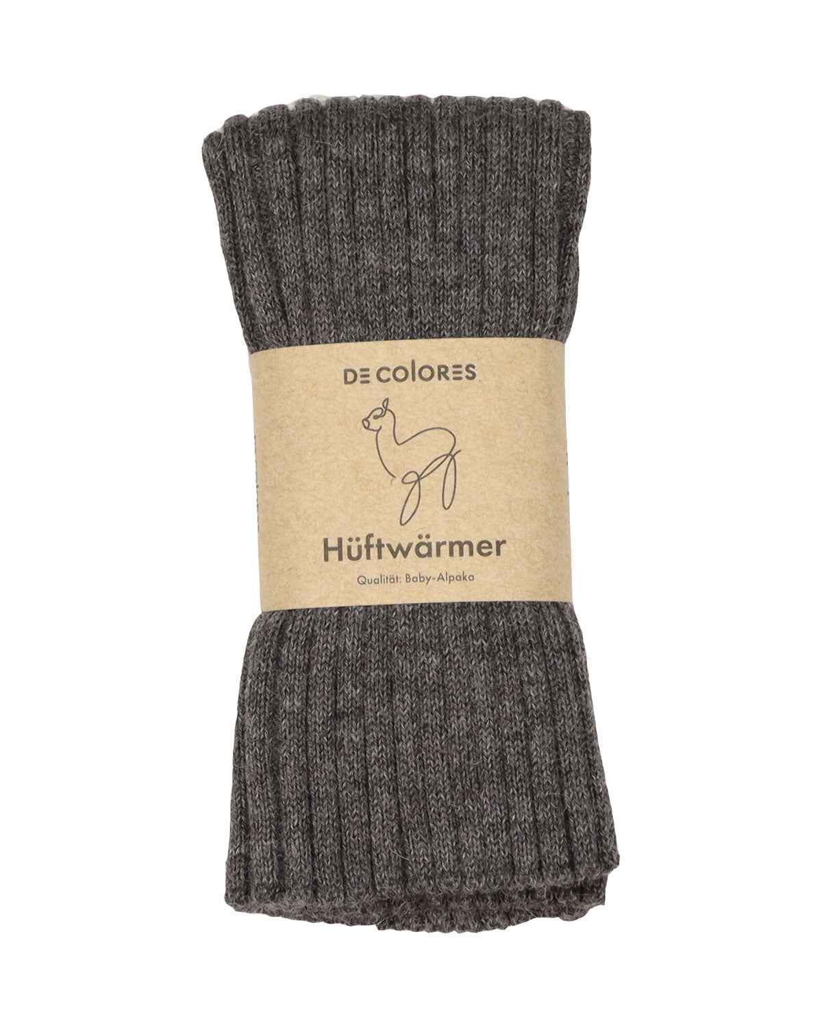 Hüftwärmer Cacheur Nierenwärmer Alpaca Strick