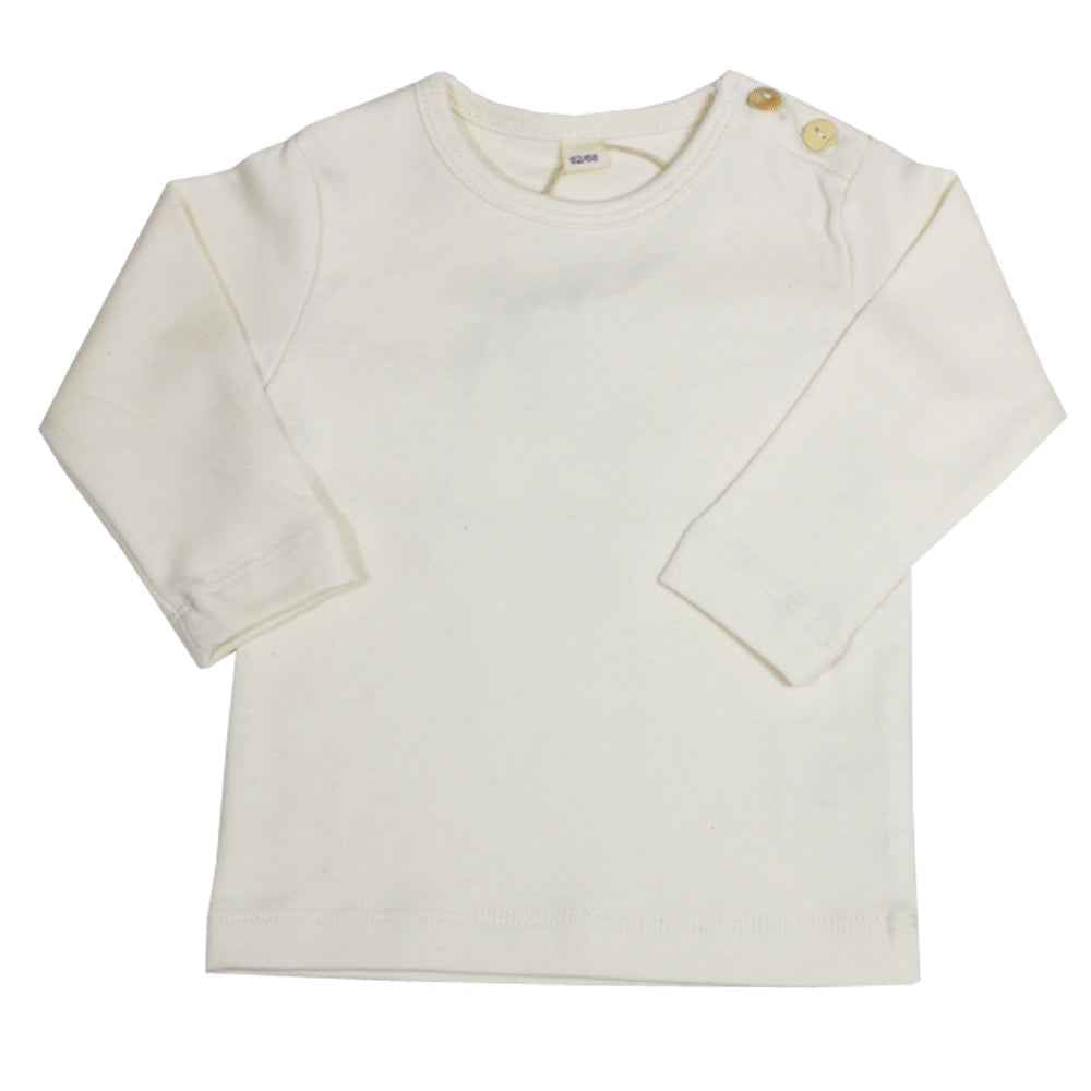 Leela Cotton Langarmshirt uni Bio Baumwolle
