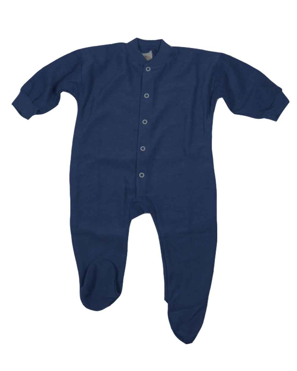 Cosilana Baby Schlafanzug 1-tlg mit Fuss Woll-Frottee