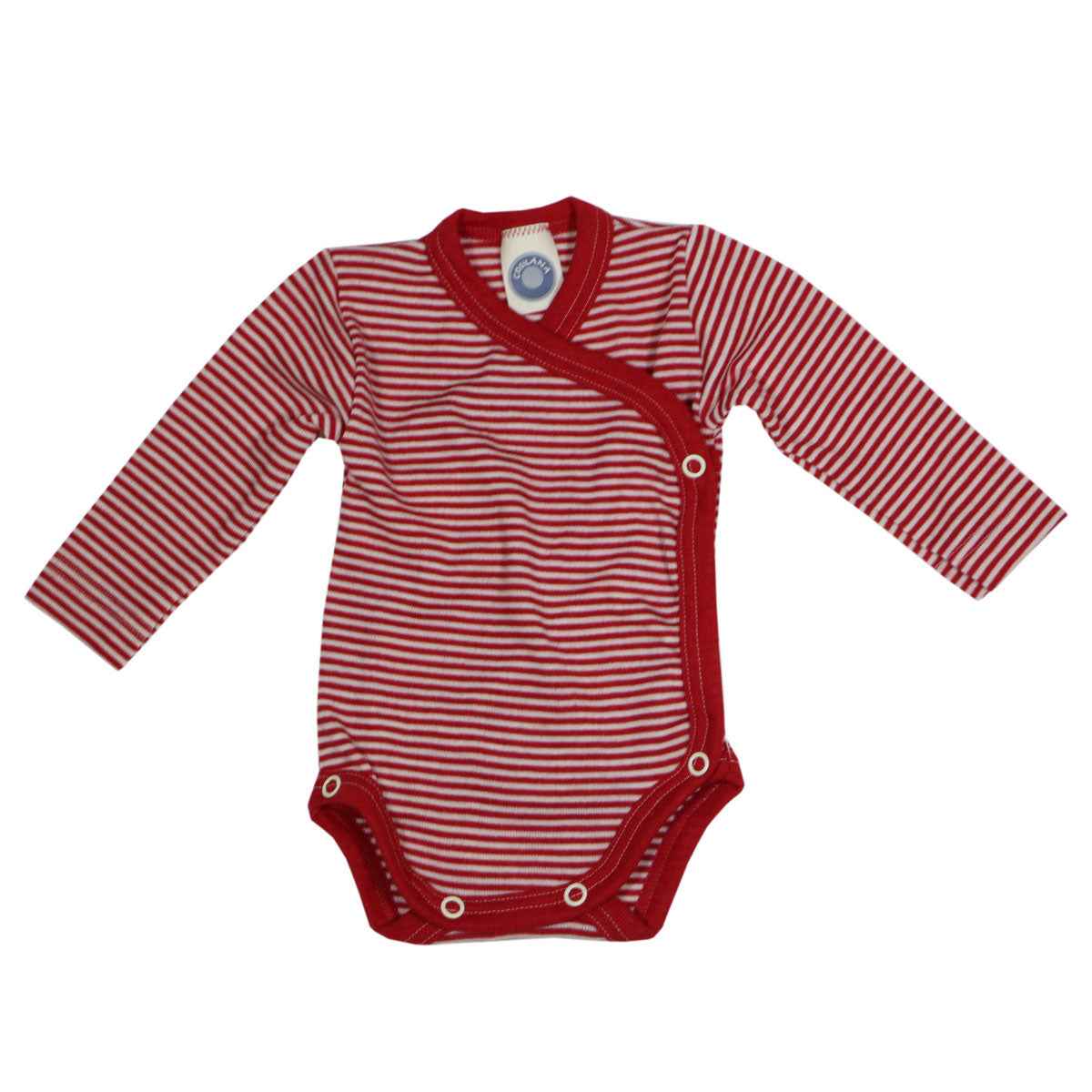 Cosilana Baby Wickelbody Langarm Wolle Seide