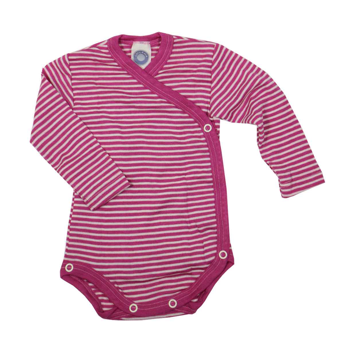 Cosilana Baby Wickelbody Langarm Wolle Seide