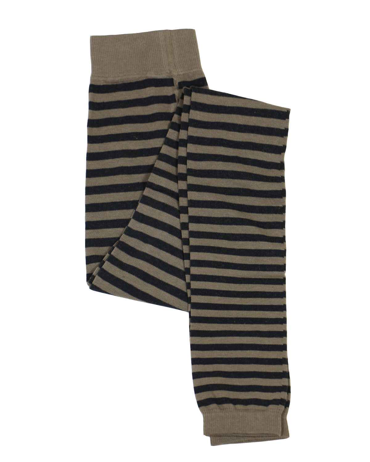 Damen Leggings geringelt Bio Baumwolle Elasthan