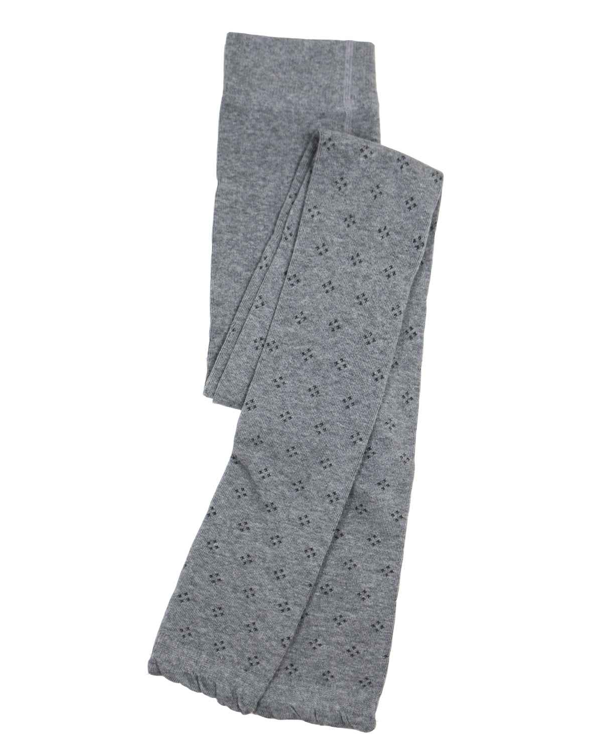 Damen Legging Rhombenmuster Bio Baumwolle Elasthan