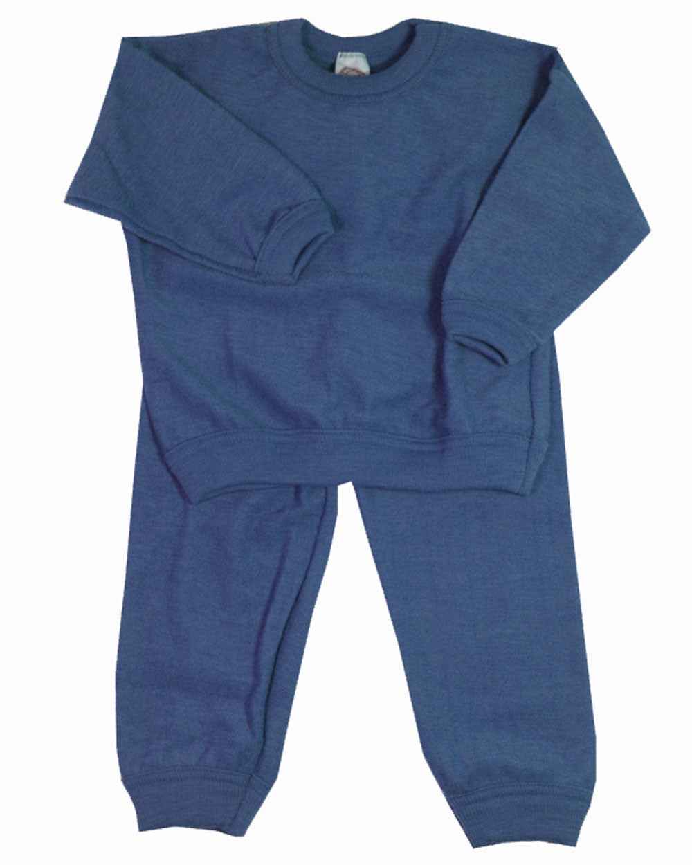Cosilana Kinder Schlafanzug Woll-Frottee kbT