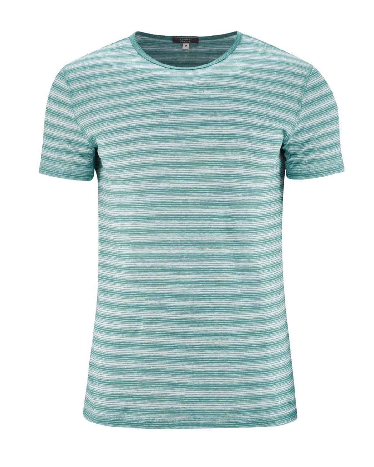 Living Crafts Herren T-Shirt Bio Leinen