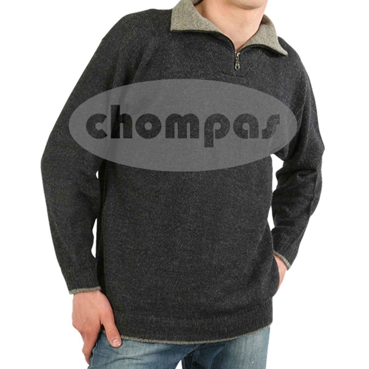 Chompas Herren Troyer Alpaka-Wolle