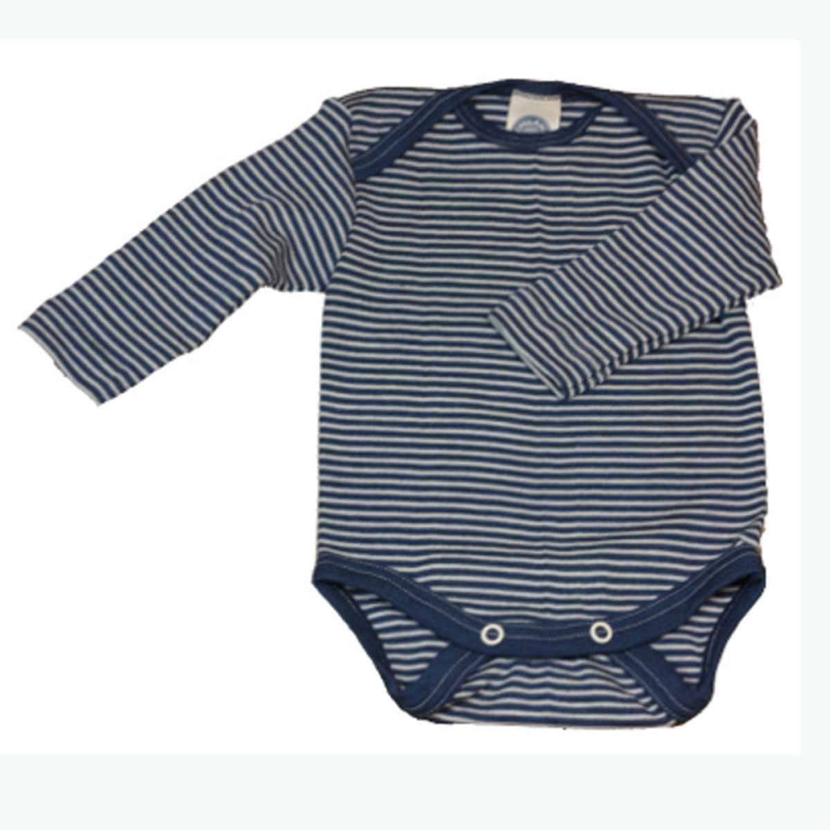Cosilana Baby-Body Langarm Wolle Seide