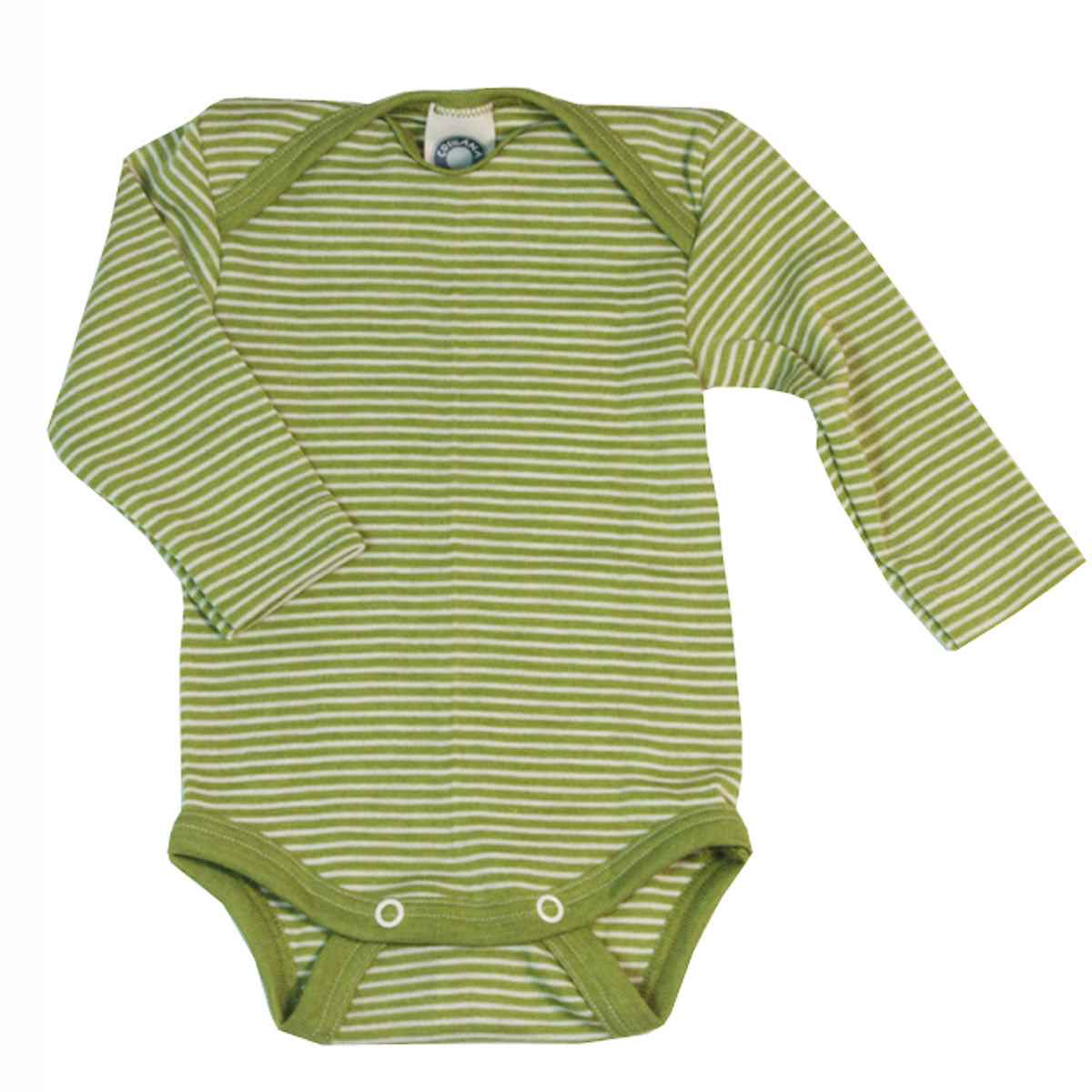Cosilana Baby-Body Langarm Wolle Seide