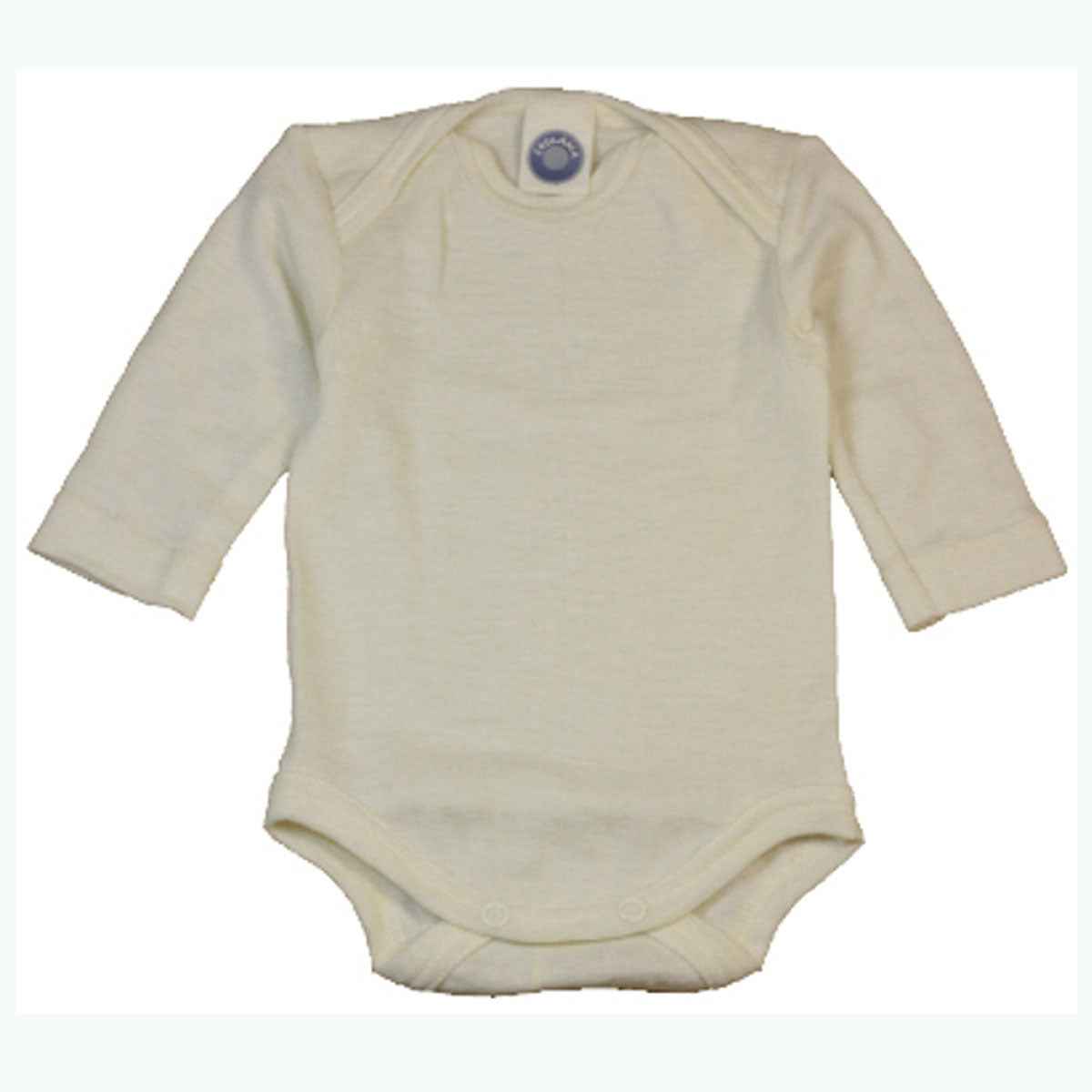 Cosilana Baby-Body Langarm Wolle Seide