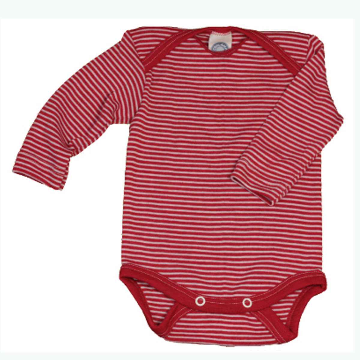 Cosilana Baby-Body Langarm Wolle Seide