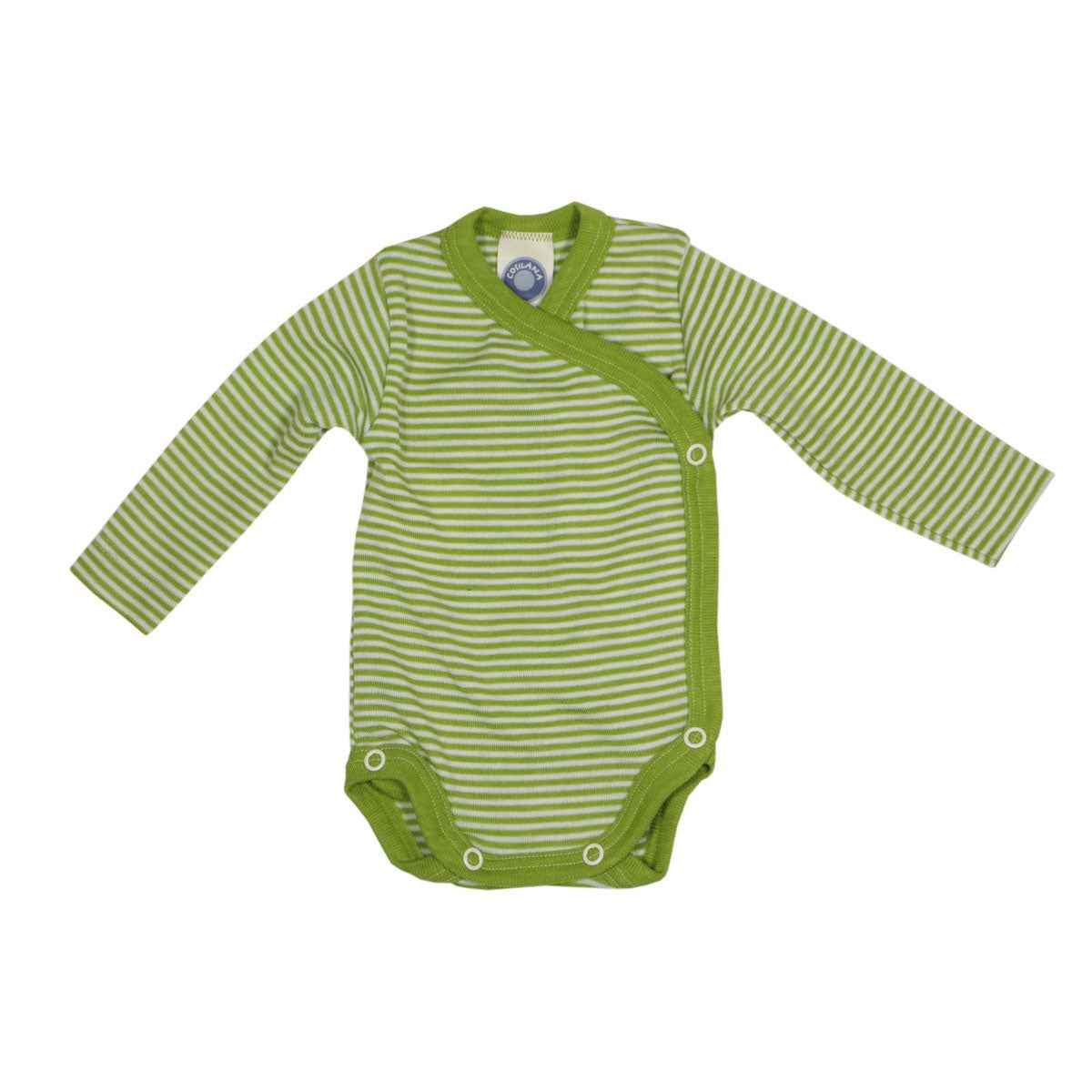 Cosilana Baby Wickelbody Langarm Wolle Seide