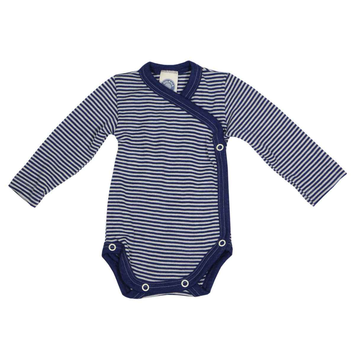 Cosilana Baby Wickelbody Langarm Wolle Seide