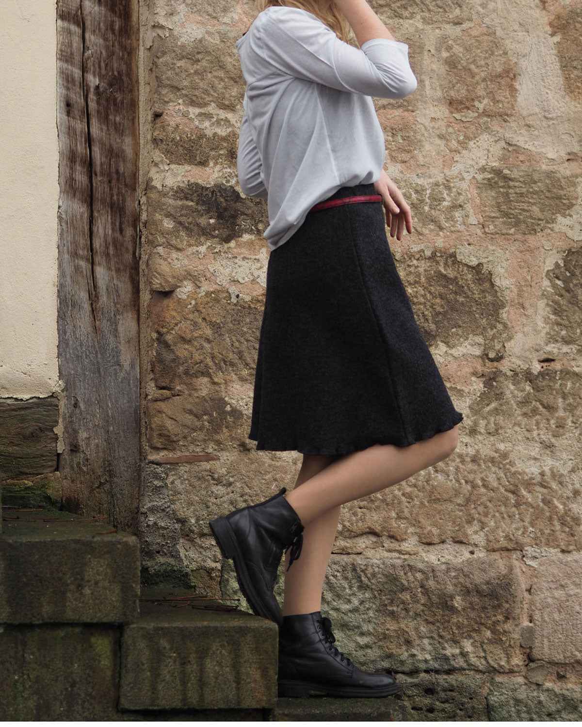 Rock Swing Kreppwalkstoff kbT-Merinowolle