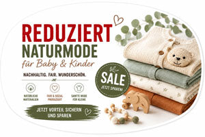 Sonderangebote für Baby- und Kinder-Naturmode