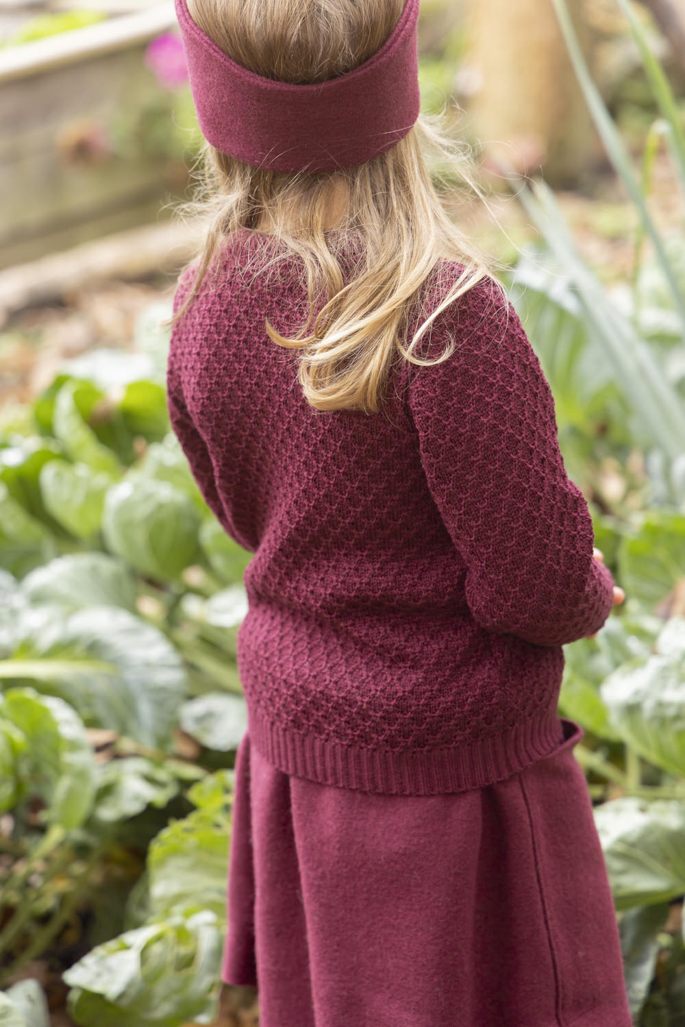 Disana Kinder Aran Pullover kbT-Merinowolle