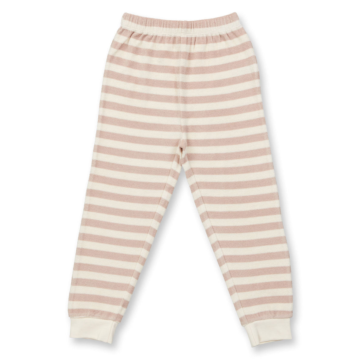 Sense Organics Frottee Kinder Ringel Schlafanzug Bio Baumwolle