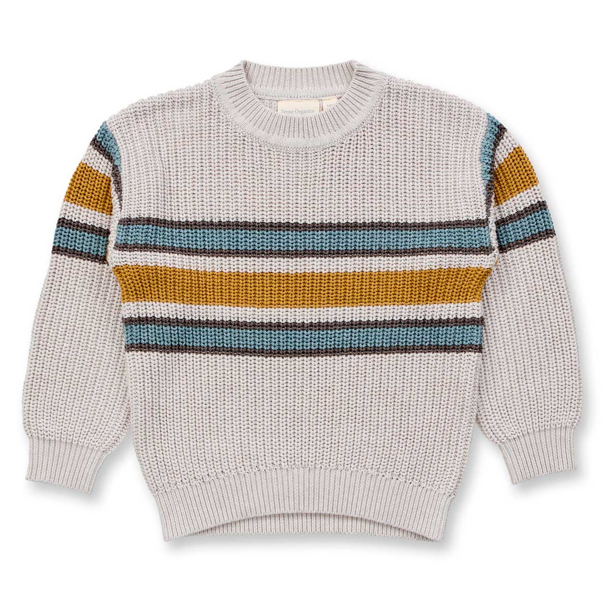 Sense Organics Strick Pullover Geringelt Bio Baumwolle