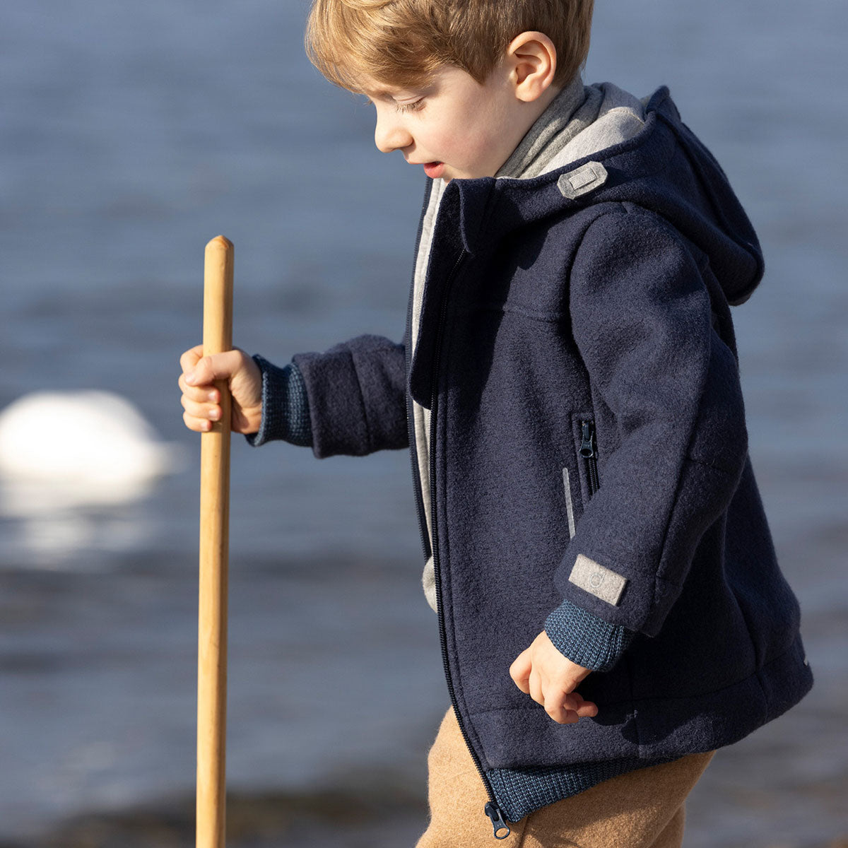 Disana Kinder Bio Outdoor-Jacke Walk Merinowollle