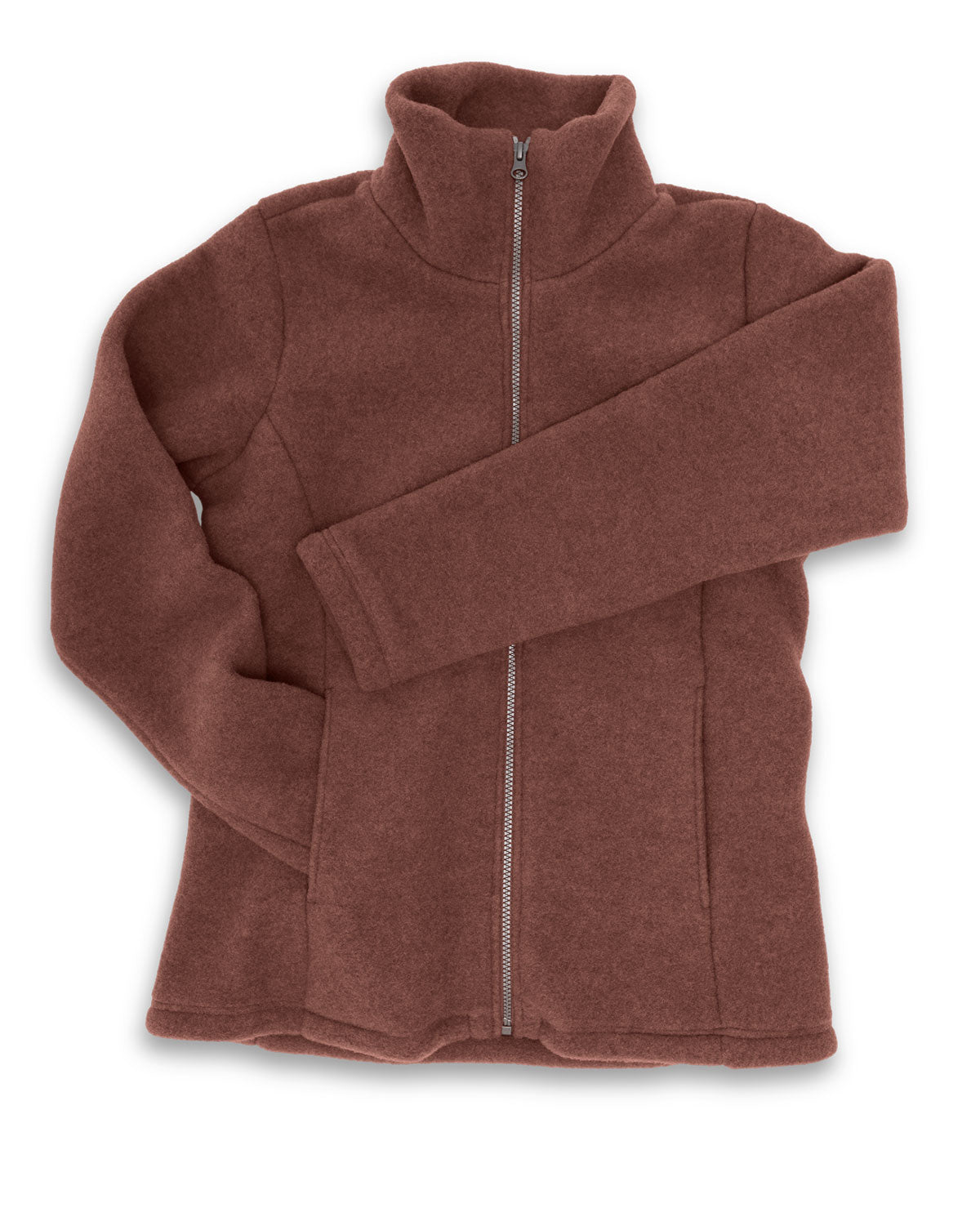 Engel Damen Fleece-Jacke mit Reißverschluss kbT Schurwolle