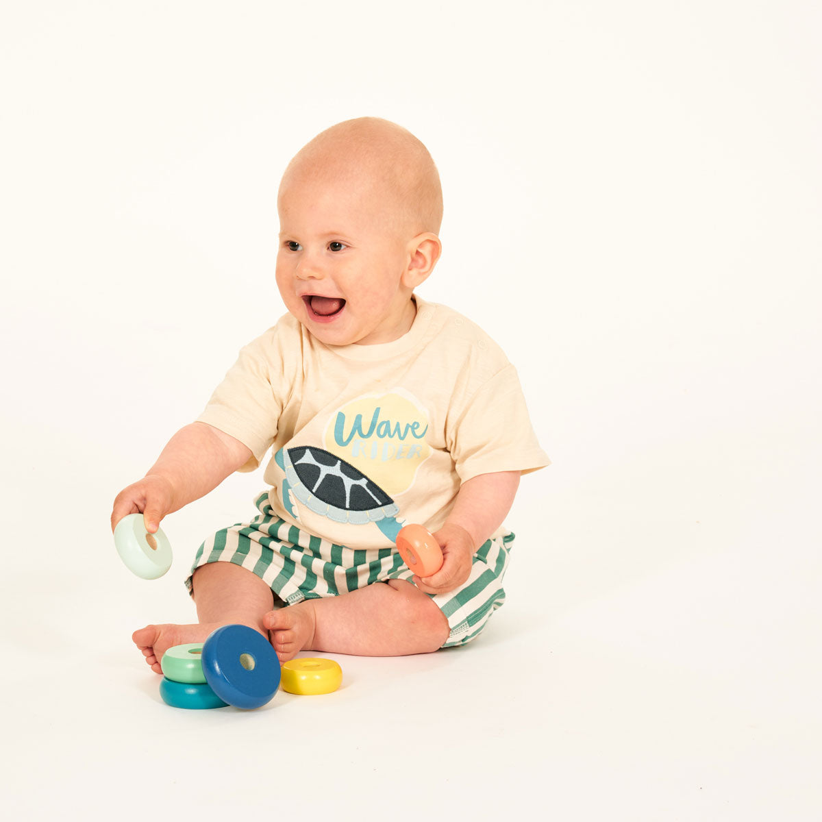 Sense Organics Baby T-Shirt Schildkörte Bio Baumwolle