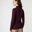 Mela Damen Bio Baumwolle Strickpullover mit Mockneck