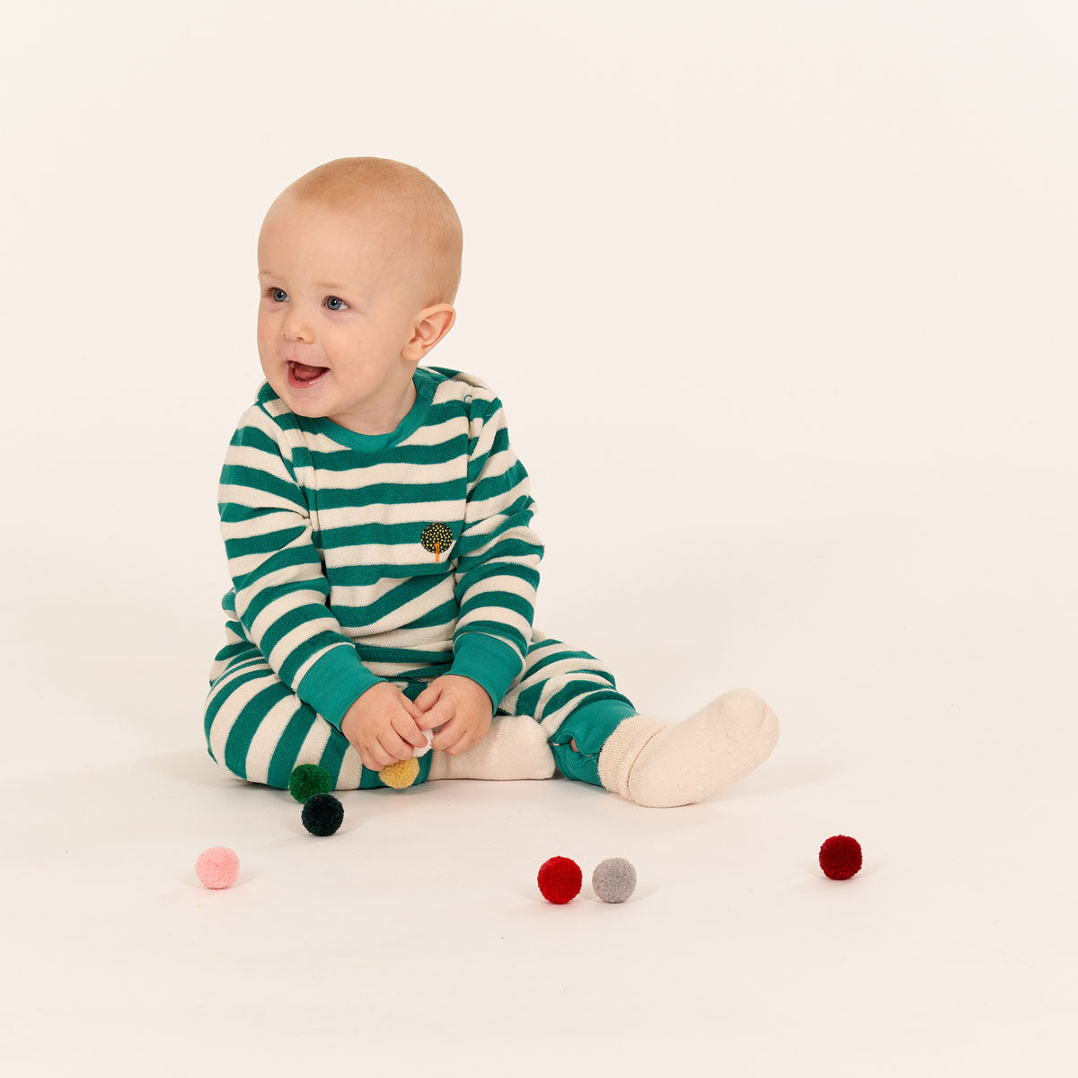 Babystrampler Overall Frottee Bio-Baumwolle