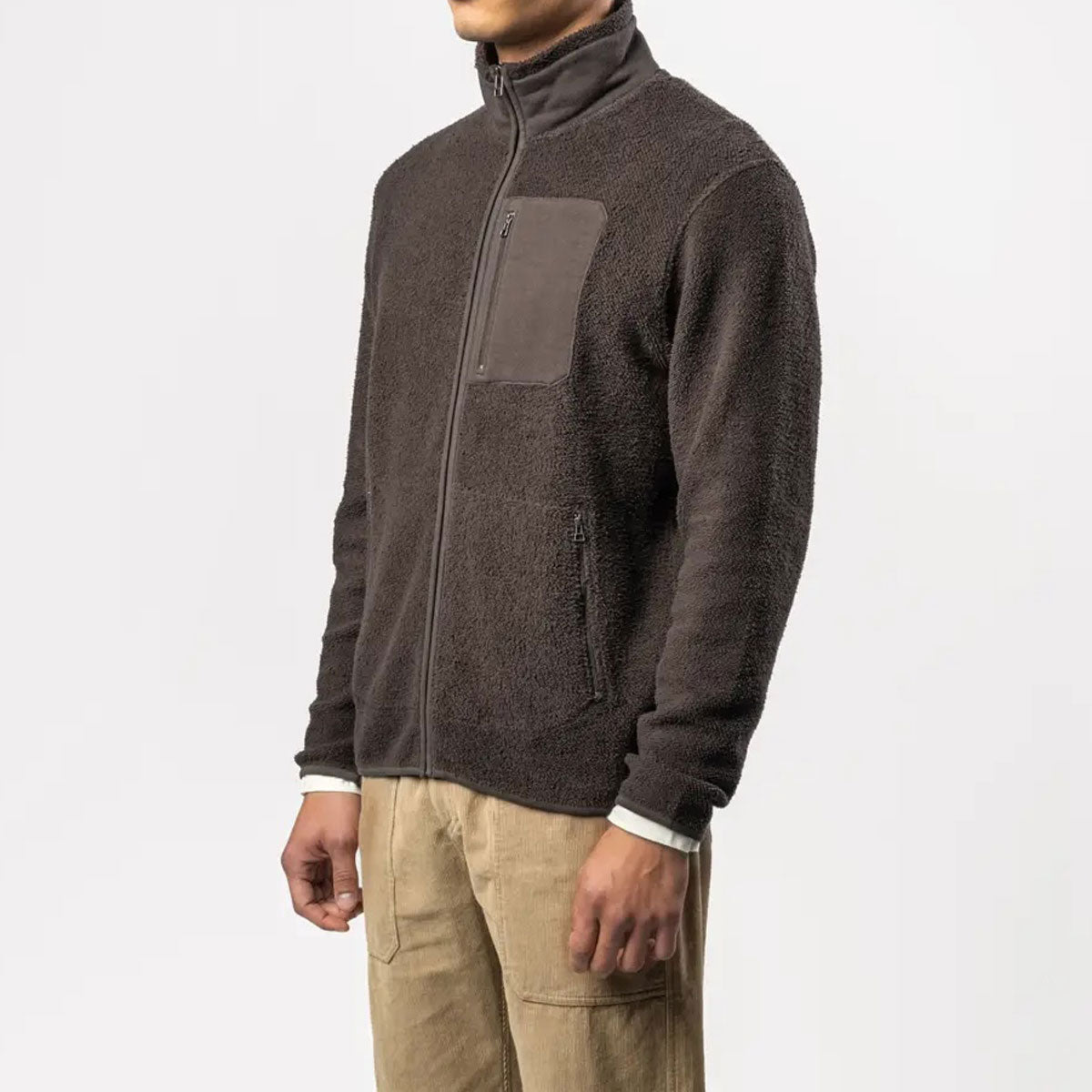 Herren Fleece-Jacke Bio-Baumwolle