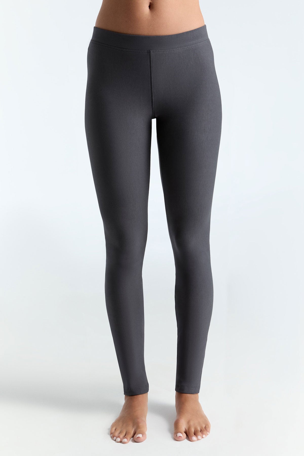 Damen Winter Leggings Bio Baumwolle mit Elasthan