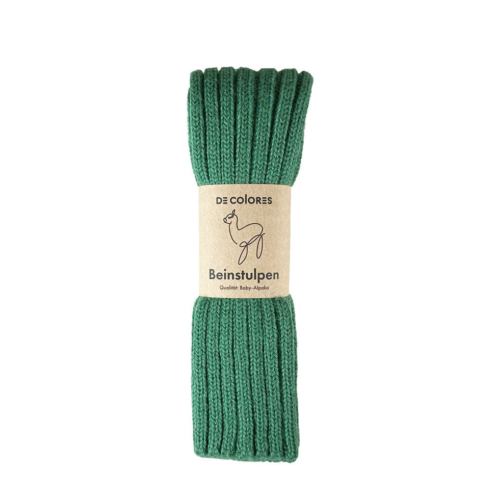 Alpaka Unisex Beinstulpen Rippstrick