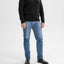 Mela Herren Jacquard Strickpullover Bio Baumwolle