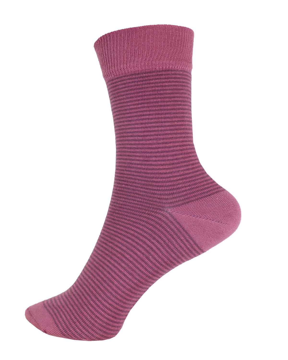 Grödo Damen Socken feingeringelt Bio Baumwolle Elasthan