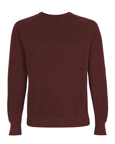 Herren Raglan Ärmel Sweatshirt Bio Baumwolle