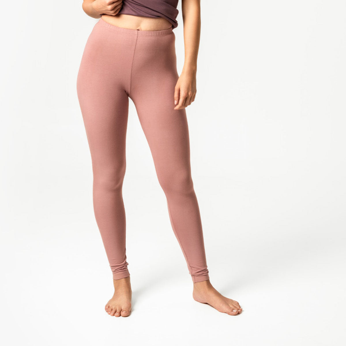 Living Crafts Damen Leggings Bio Baumwolle Elasthan