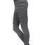 Damen Leggings geringelt Bio Baumwolle Elasthan