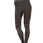 Damen Leggings geringelt Bio Baumwolle Elasthan
