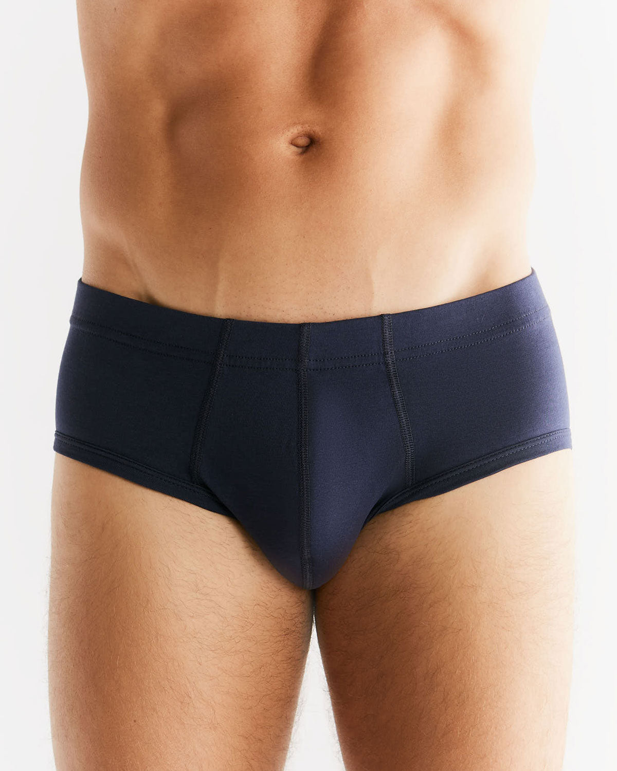 Albero Natur Herren Slip ohne Eingriff Baumwolle (Bio) Elasthan
