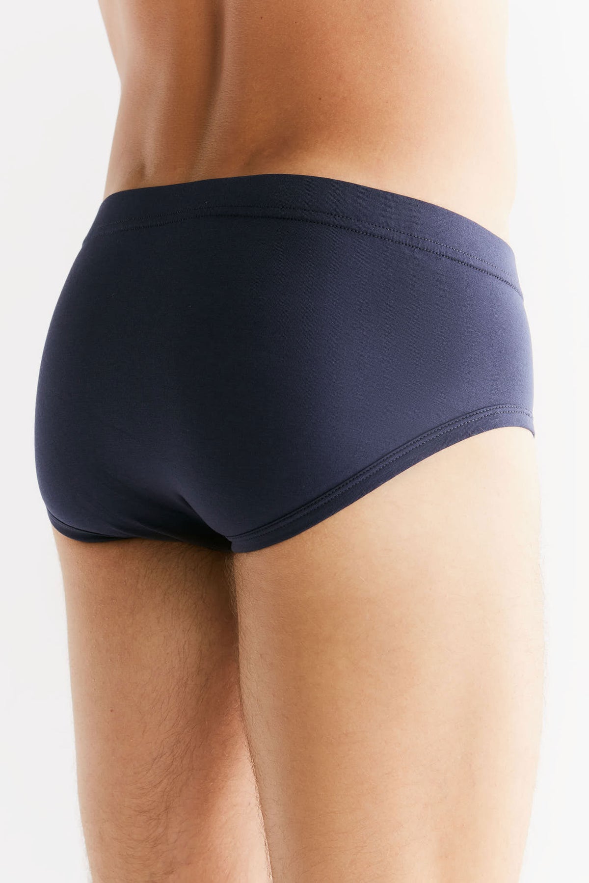 Albero Natur Herren Slip ohne Eingriff Baumwolle (Bio) Elasthan