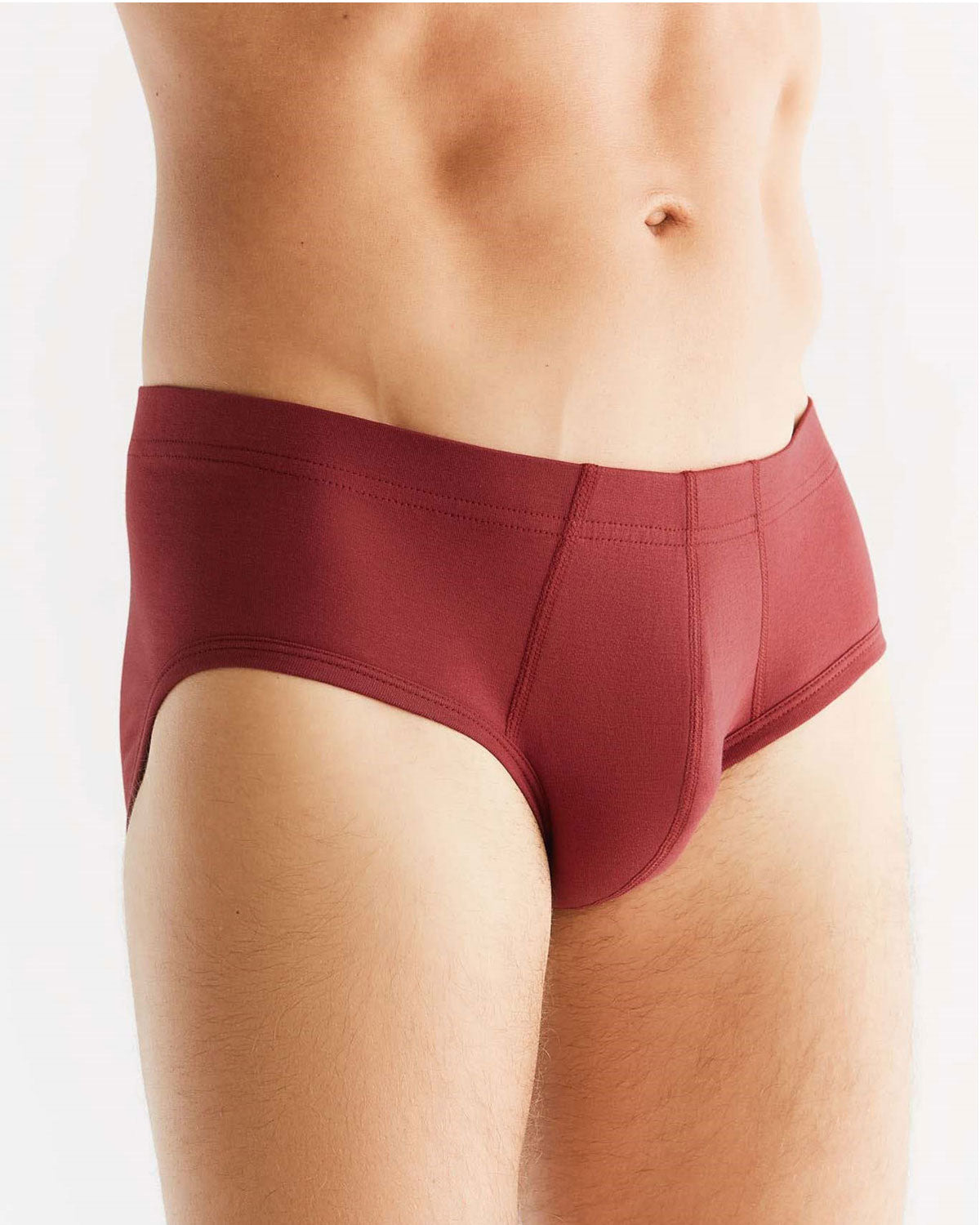 Albero Natur Herren Slip ohne Eingriff Baumwolle (Bio) Elasthan