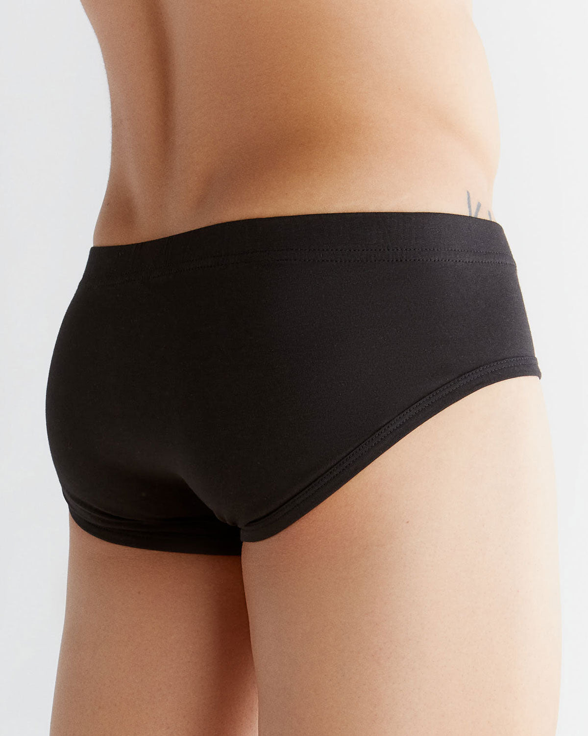Albero Natur Herren Slip ohne Eingriff Baumwolle (Bio) Elasthan