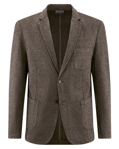 Hempage Herren Twill Blazer Jakko Hanf Bio Baumwolle